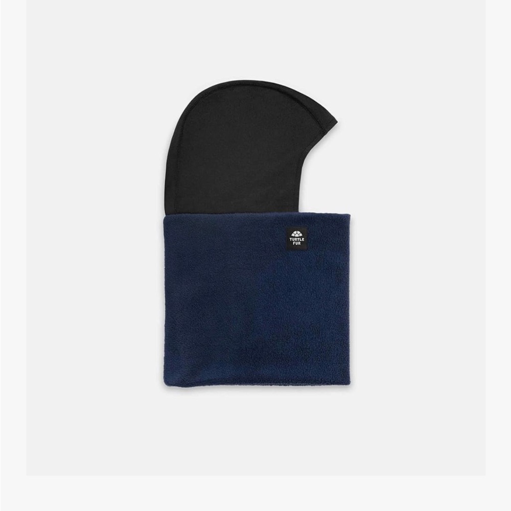 Kids Black and Navy Hooded Scarf 2-pack - Picture 2 of 4